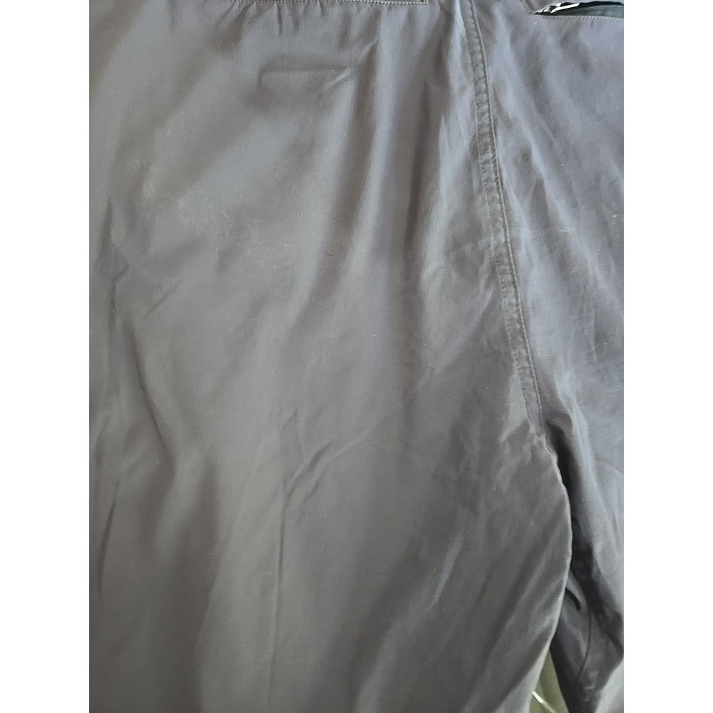 Eddie Bauer Rainier Shorts Men's 36 Blue Hiking Cargo Travex Stretch Tech 10" - Picture 11 of 12